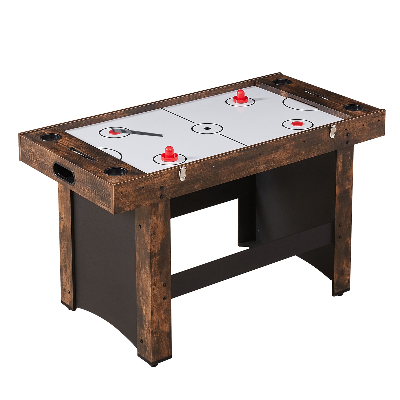 54" Air Hockey Table 3-in-1 Air Powered Combo Table Hockey Ping Pong Foosball_maomaolike.com